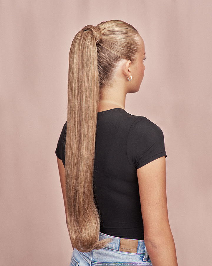 Pre-Order: Graham Cracker LUXE Ponytail